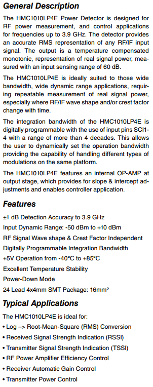 HMC1010LP4E