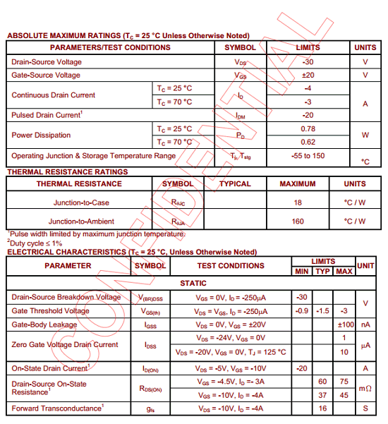 P06P03G Datasheet PDF - Niko Semiconductor
