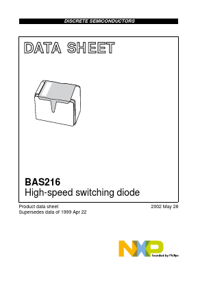 BAS216 Datasheet PDF NXP Semiconductors.