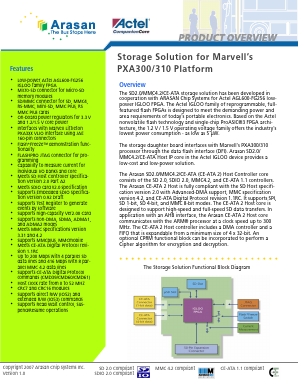 PXA300 Datasheet PDF Actel Corporation