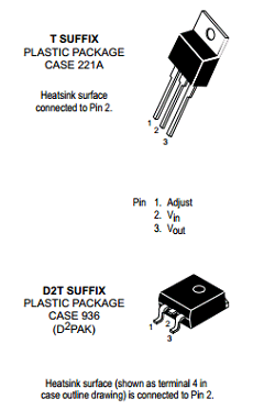 LM337BD2T Datasheet PDF Motorola => Freescale