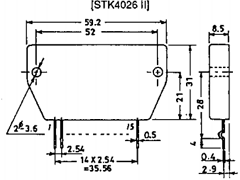 STK4026 Datasheet PDF SANYO -> Panasonic